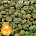 自家焙煎珈琲豆　ブラジルサントス　No2-18 【1kg】 1