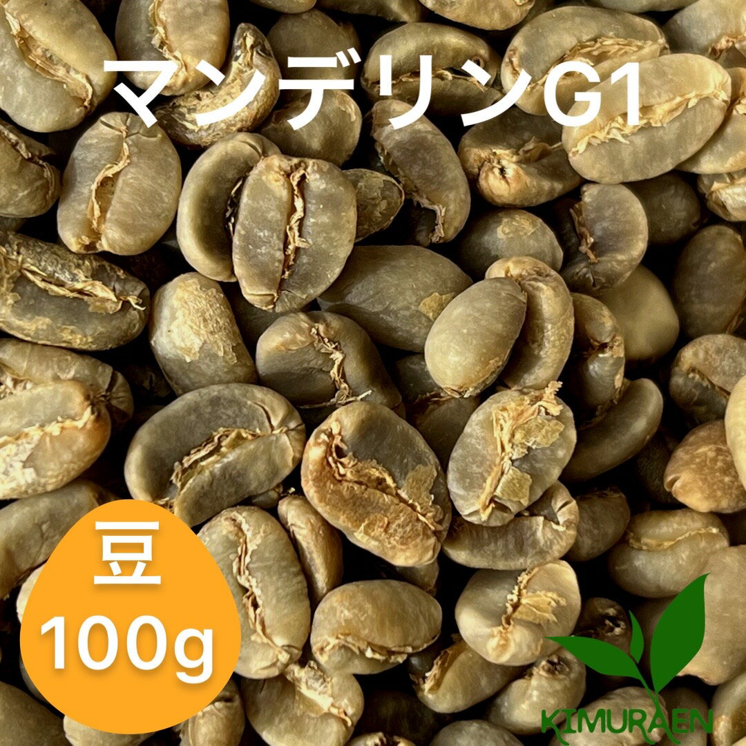 自家焙煎珈琲豆 マンデリン　G-1 【100g】