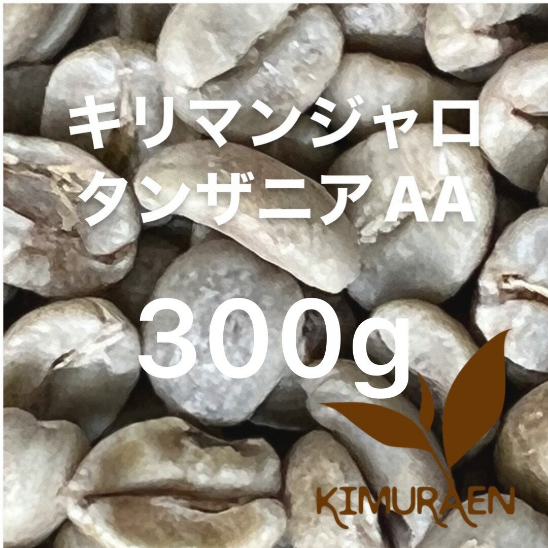 自家焙煎珈琲豆 キリマンジャロ[タンザニア]AA 【300g】