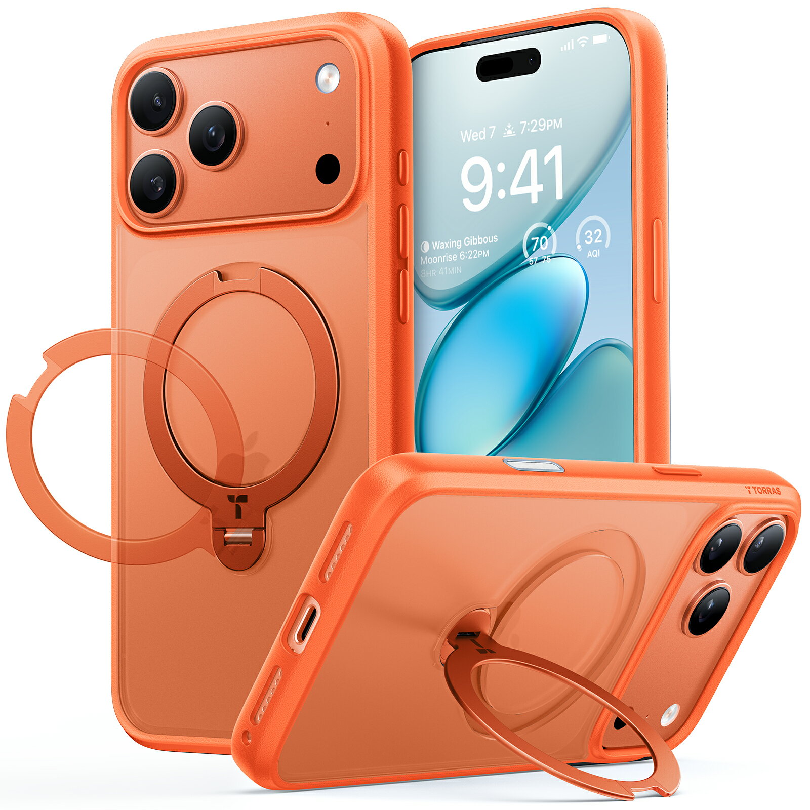 楽天市場】torras iphone ケース（カラーオレンジ）の通販