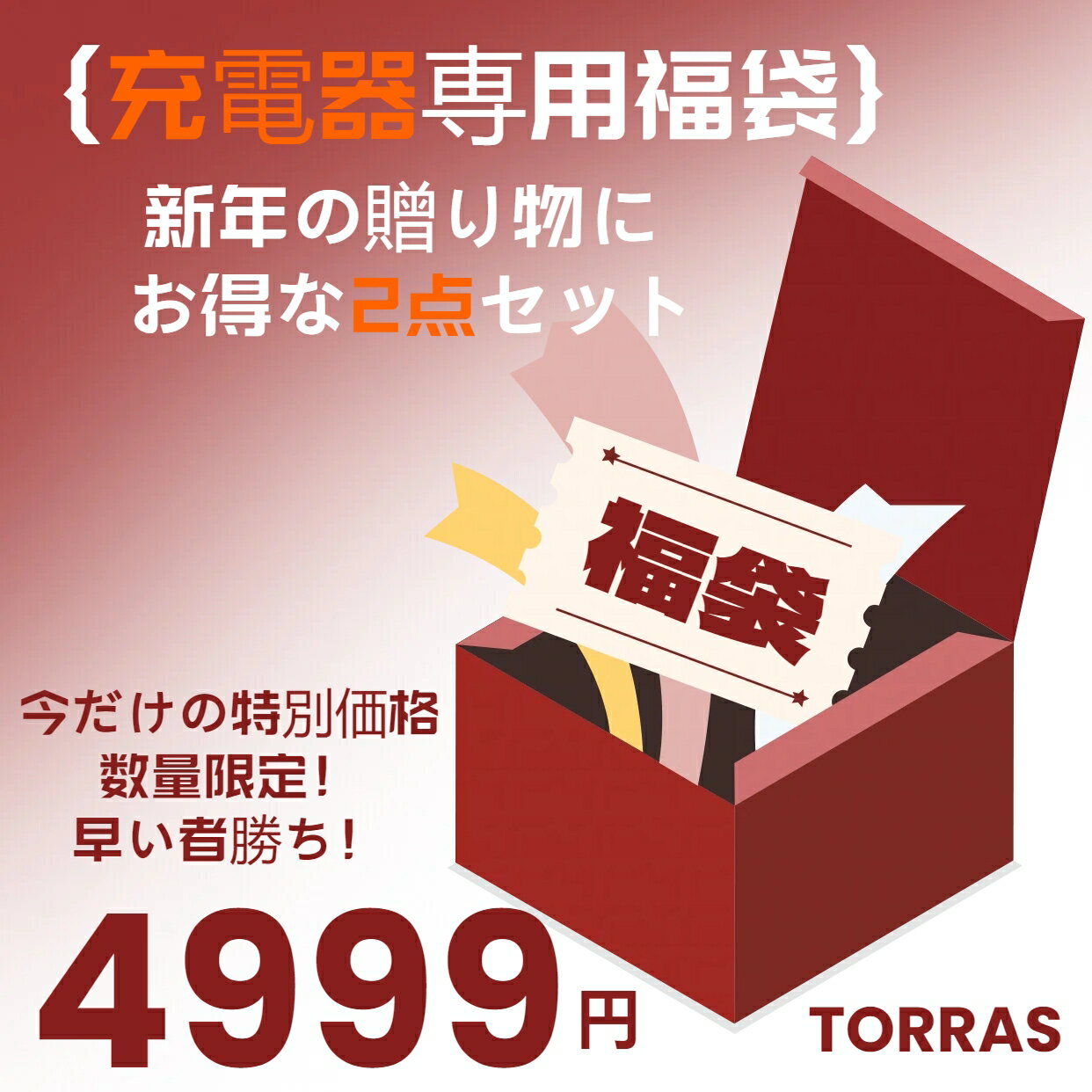 P10��+5%OFF����ʡ�� ���Ŵ￷ǯ�����TORRAS ��®���Ŵ� PD�б� ��Х��� �Хåƥ꡼ 35W/40W/67W ��®���� 5000 10000m...