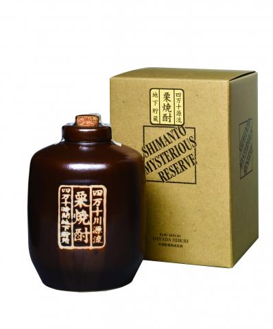 神楽酒造 25度 栗天照1.8L瓶×1ケース（全6本） 送料無料