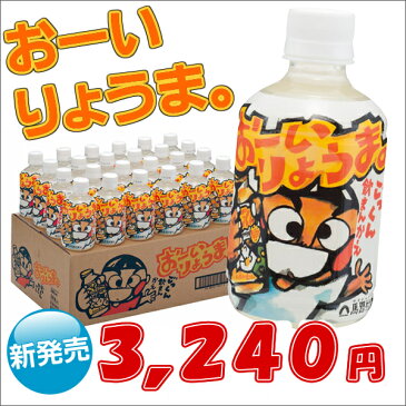 馬路村農協★ゆずドリンク【おーいりょうま。ごっくん飲まんかえ】ごっくん馬路村のペットボトルタイプが登場！！【10P02jun13】