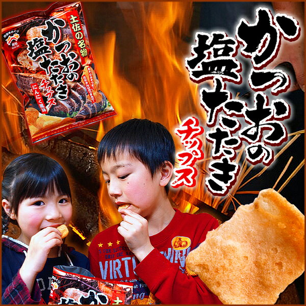 \ 店内全品 ポイント2倍 / 【土佐の名物?】かつお塩たたきチップス 〜にんにく風味〜【RCP】【10P02jun13】 実用的 ギフト 人気 お歳暮