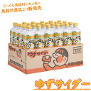 ごっくん馬路村 で有名な 馬路村農協 【 ゆずサイダー 】 280ml × 24本 お取り寄せ ゆず 柚子 ドリンク 飲み物 炭酸飲料 ジュース ペットボトル大容量 高知 ジュース 実用的 ギフト 母の日 ギフト プレゼント 母の日プレゼント 父の日 プレゼント