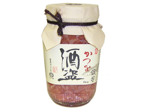 かつお酒盗（鰹の塩辛）　280g 【品名】かつお酒盗 【原材料】かつお・食塩・砂糖・粉末野菜・調味料（アミノ酸等）・発酵調味料・増粘多糖類・酸味料・酒精・紅麹・ラック色素（原材料の一部に乳、大豆、リンゴ由来を含む） 【内容量】300g 【賞味期限】商品裏側に記載 【保存方法】直射日光・高温多湿を避け保存 【配送】こちらの商品は常温便でお送りいたします ※商品の性質上、表面部が変色する場合がございますが、品質に問題はございませんので安心してお召し上がりください 【 参考ワード 】 お年賀 年賀 御年賀 バレンタイン バレンタインデー チョコ ホワイトデー 母の日 ははの日 母の日ギフト 父の日 ちちの日 父の日ギフト お中元 中元 御中元 御中元ギフト 敬老の日 敬老 ハロウィン クリスマス クリスマスプレゼント お歳暮 御歳暮 お歳暮ギフト 歳暮 節分 雛祭り ひな祭り 子供の日 こどもの日 七夕 暑中見舞い 残暑見舞い お盆 初盆 新盆 【 シーン 】 誕生日 バースデー 誕生日プレゼント バースデープレゼント 内祝い 内祝 出産内祝い 結婚内祝い 快気内祝い 入進学内祝い 退職内祝い 贈答品 記念日 記念品 年始挨拶 出産祝い 結婚祝い 成人祝い 入園祝い 入学祝い 卒業祝い 引越し 引越し祝い 新築祝い 快気祝い 就職祝い 入学祝い ご挨拶 ごあいさつ 名命 初節句 お礼 御礼 お礼の品 お祝い返し 御祝 御祝い 開店祝い 定年 定年祝い 退職 退職祝い お返し 結婚式 引出物 引き出物 結婚引き出物 ギフト プレゼント 贈り物 ゴルフコンペ コンペ景品 景品 賞品 粗品 慶事 お見送り 2次会 二次会 パーティー 還暦 還暦祝い 土産 手土産 お土産 帰省 帰省土産 おみやげ お見舞い お供え お供え物 お彼岸 法事 法要 満中陰志 香典返し 志 年忌 一周忌 三回忌 七回忌 命日 お悔やみ お世話になりました お餞別 お配り 【 人 】 親 親戚 両親 姉 妹 弟 兄 いとこ 従兄弟 従姉妹 祖父 祖母 お母さん お父さん おかあさん おとうさん 母親 父親 父 母 彼女 彼氏 友人 おじいさん おばあさん おじいちゃん おばあちゃん お世話になった方へ 親しい知人 友達 親友 赤ちゃん 子供 こども 孫 上司 部下 先輩 後輩 小学生 中学生 高校生 大学生 同僚 同期 取引先 女性 男性 10代 20代 30代 40代 50代 60代 70代 80代 90代 【 特徴 】 ギフト 高級 小分け 人気 おすすめ 詰め合わせ ランキング ギフトセット プレゼント 返礼品 お取り寄せ お取り寄せグルメ お取り寄せスイーツ お家グルメ 喜ばれる 御用達 食べ物 食品 熨斗 のし 箱 送料無料 実用的 福袋 本命 義理 大量 芸能人 テレビ メッセージ ラッピング 物品 その他 2024かつお酒盗（塩辛）　大ビン 280g -　高知名産　鰹の内臓を使った塩辛です こちらの酒盗は本当に酒がすすむ創業明治ニ十七年の味です。ご飯にも合い、これぞ酒盗と思わせる一品です。 近海の鮮度の良い鰹のみを厳選して使用し、一匹の鰹からほんのわずかしか取れない内臓の一部を一年以上長期熟成させました。 熟成されてできる醗酵の旨みを、十分に生かした高級珍味です。 生臭みや苦味のもとになるワタを使用していませんので、食べやすい仕上がりです。（280g） 酒盗の語源は土佐山内家の12代藩主が土佐清水で「これだと酒がいくらでも飲める。酒盗と名づけるが良い」と家来にいったのが語源といわれています。 【 参考ワード 】 お年賀 年賀 御年賀 バレンタイン バレンタインデー チョコ ホワイトデー 母の日 ははの日 母の日ギフト 父の日 ちちの日 父の日ギフト お中元 中元 御中元 御中元ギフト 敬老の日 敬老 ハロウィン クリスマス クリスマスプレゼント お歳暮 御歳暮 お歳暮ギフト 歳暮 節分 雛祭り ひな祭り 子供の日 こどもの日 七夕 暑中見舞い 残暑見舞い お盆 初盆 新盆 【 シーン 】 誕生日 バースデー 誕生日プレゼント バースデープレゼント 内祝い 内祝 出産内祝い 結婚内祝い 快気内祝い 入進学内祝い 退職内祝い 贈答品 記念日 記念品 年始挨拶 出産祝い 結婚祝い 成人祝い 入園祝い 入学祝い 卒業祝い 引越し 引越し祝い 新築祝い 快気祝い 就職祝い 入学祝い ご挨拶 ごあいさつ 名命 初節句 お礼 御礼 お礼の品 お祝い返し 御祝 御祝い 開店祝い 定年 定年祝い 退職 退職祝い お返し 結婚式 引出物 引き出物 結婚引き出物 ギフト プレゼント 贈り物 ゴルフコンペ コンペ景品 景品 賞品 粗品 慶事 お見送り 2次会 二次会 パーティー 還暦 還暦祝い 土産 手土産 お土産 帰省 帰省土産 おみやげ お見舞い お供え お供え物 お彼岸 法事 法要 満中陰志 香典返し 志 年忌 一周忌 三回忌 七回忌 命日 お悔やみ お世話になりました お餞別 お配り 【 人 】 親 親戚 両親 姉 妹 弟 兄 いとこ 従兄弟 従姉妹 祖父 祖母 お母さん お父さん おかあさん おとうさん 母親 父親 父 母 彼女 彼氏 友人 おじいさん おばあさん おじいちゃん おばあちゃん お世話になった方へ 親しい知人 友達 親友 赤ちゃん 子供 こども 孫 上司 部下 先輩 後輩 小学生 中学生 高校生 大学生 同僚 同期 取引先 女性 男性 10代 20代 30代 40代 50代 60代 70代 80代 90代 【 特徴 】 ギフト 高級 小分け 人気 おすすめ 詰め合わせ ランキング ギフトセット プレゼント 返礼品 お取り寄せ お取り寄せグルメ お取り寄せスイーツ お家グルメ 喜ばれる 御用達 食べ物 食品 熨斗 のし 箱 送料無料 実用的 福袋 本命 義理 大量 芸能人 テレビ メッセージ ラッピング 物品 その他 2024