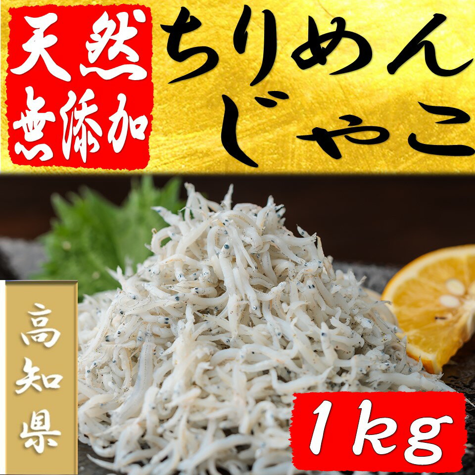 釜揚げちりめん　1kg　 送料無料