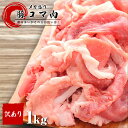【送料無料】国産豚 こま切れメガ盛り 5kg (1kg×5P) 切り落とし 九州産 特大ボリューム 常備 万能 大判 豚肉