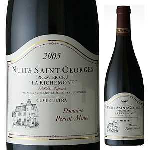 Nuits-Saint-Georges 1er Cru la Richemone Vieilles Vignes Cuvee Ultra Domaine Perrot-Minotドメーヌ ペロ ミノ （詳細はこちら）750mlピノ ノワールフランス・ブルゴーニュ・コート ド ニュイ・ニュイ サン ジョルジュニュイ サン ジョルジュ プルミエ クリュ ラ リシュモーヌ赤他モールと在庫を共有しているため、在庫更新のタイミングにより、在庫切れの場合やむをえずキャンセルさせていただく場合もございますのでご了承ください。株式会社ヴィントナーズ