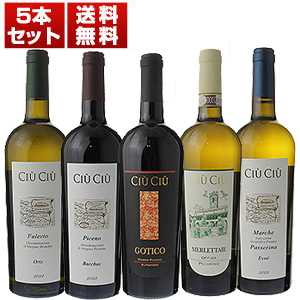 【送料無料】飲み心地の良さと際立つコストパフォーマンス!有機栽培で造るストレートな美味しさが魅力の「チウ チウ」5本セット ワインセット 赤白 (750ml×5...