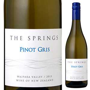 【6本?送料無料】ザ スプリングス ピノ グリ 2016 サザン バンダリー ワインズ 750ml [白]The Springs Pinot Gris Southern Boundary Wines [スクリューキャップ]