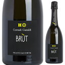 【6本?送料無料】フランチャコルタ ブリュット NV コンタディ カスタルディ 750ml [発泡白]Franciacorta Brut Contadi Castaldi