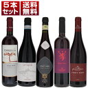【送料無料】イタリア ピノ ネロ (ピノ ノワール)お手頃 飲み比べ 5本セット ver.2 赤 ピノ ネロ イタリアワイン (750ml×5)