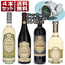 P5倍【送料無料】アマローネの歴史的名門マァジ4本セット!アマローネ「コスタセラ」&陰干しブドウを用いた革新的な赤白泡!シャンパンストッパー付 ワインセット 赤白泡 イタリアワイン (750ml×4)