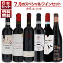 【送料無料】1本あたり1650円!7月のスペシャルワインセット赤6本 赤 ★ イタリアワイン (750ml×6) 福袋