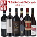 【送料無料】1本あたり2750円!7月のスペシャルワインセット赤6本 赤 イタリアワイン (750ml×6) 福袋