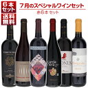 【送料無料】1本あたり3300円!7月のスペシャルワインセット赤6本 赤 イタリアワイン (750ml×6)