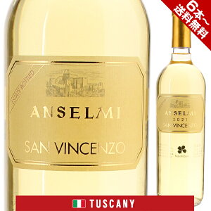 【6本〜送料無料】アンセルミ サン ヴィンチェンツォ 2021 白ワイン イタリア 750ml
