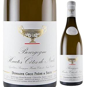 【6本〜送料無料】ブルゴーニュ オート コート ド ニュイ ブラン 2022 ドメーヌ グロ フレール エ スール 白ワイン フランス 750ml シャルドネ