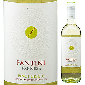 【6本〜送料無料】ファンティーニ ピノ グリージョ 2018 ファルネーゼ 750ml [白]Fantini Pinot Grigio Farnese