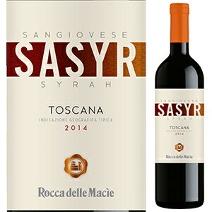 【6本〜送料無料】サシール 2014 ロッカ デッレ マチエ 750ml [赤]Sasyr Rocca Delle Macie [サクラアワード2016 ゴールド]