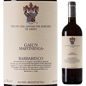 Gaiun Martinenga Barbaresco Tenute Cisa Asinari Dei Marchesi di Gr syテヌーテ チーザ アジナーリ デイ マルケージ ディ グレージ （詳細はこちら）1797年からグレージ家が所有し、1973年にアルベルト・グレージ氏の意志によりワインナリーになりました。畑はピエモンテの中心的な場所であるランゲとモンフェラートの間にあります。ブドウ畑はバルバレスコ村のマルティナンガ、トレイゾ村のモンテ・アリバルト、アレッサンドリア県のラ・セッラ、カッシーネ村のモンテ・コロンボの5か所にあります。特にマルティナンガにカンティーナがあり、所有するすべての畑のブドウが集められ、伝統と自然を順守した手法でワイン造りが行われています。1982年から。マルティネンガ内にある単一畑。"Asili"の隣。良い年にのみ生産します。果皮と共に8〜10日間マセラシオン。果帽を沈めて5〜10日間発酵。その後マロラクティック発酵を行う。タバコやリコリス、黒胡椒にわずかにチョコレートやバルサミコの香り。エレガントで調和のとれた味わい。シルキーなタンニン。750mlネッビオーロイタリア・ピエモンテ・バルバレスコバルバレスコDOCG赤他モールと在庫を共有しているため、在庫更新のタイミングにより、在庫切れの場合やむをえずキャンセルさせていただく場合もございますのでご了承ください。大榮産業株式会社