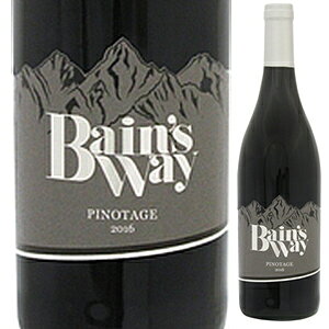 【6本〜送料無料】ベインズ ウェイ ピノタージュ 2016 ウェリントン ワインズ 750ml [赤]Bain's Way　Pinotage Wellington Wines