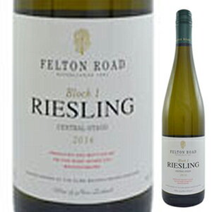 【6本〜送料無料】リースリング ブロック 1 2016 フェルトン ロード 750ml [白]Riesling Block 1 Felton Road