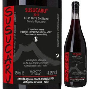  6{`  [323()ȍ~\]XXJ[ b\ 2017 tN R[lbZ 750ml []Susucaru Rosso Frank Cornelissen [Rh]