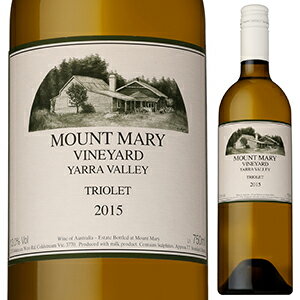 【6本～送料無料】マウント メアリー トリオレット 2015 白ワイン オーストラリア 750ml