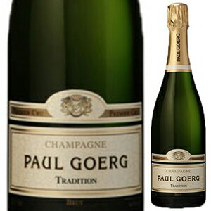 【6本〜送料無料】ブリュット トラディション プルミエ クリュ NV ポール グール 750ml [発泡白]Brut Tradition Premier Cru Paul Goerg