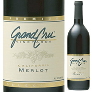 【6本〜送料無料】メルロー カリフォルニア 2017 グラン クリュ ヴィンヤーズ 750ml [赤]Merlot California Grand Cru Vineyards