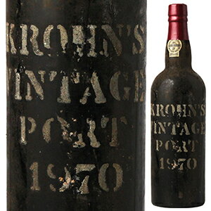 【送料無料】クローン ヴィンテージ ポート 1970 ヴィーズ＆クローン 750ml [甘口ポートワイン]Krohn Vintage Port Wiese & Krohn