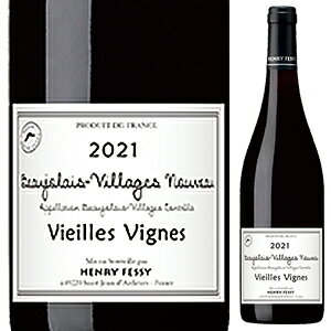 【6本〜送料無料】[B]ボージョレ ヴィラージュ ヌーヴォー V.V. 2021 アンリ フェッシー 750ml [赤]Beaujolais Villages Nouveau Vieilles Vignes Henry Fessy [ボージョレヌーヴォー][11月18日解禁]