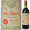 【送料無料】シャトー ペトリュス 1983 赤ワイン フランス 750ml