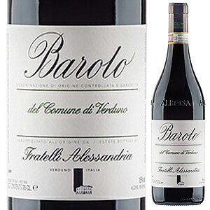 【6本〜送料無料】フラテッリ アレッサンドリア バローロ ヴェルドゥーノ 2019 赤ワイン ネッビオーロ イタリア 750mlのサムネイル