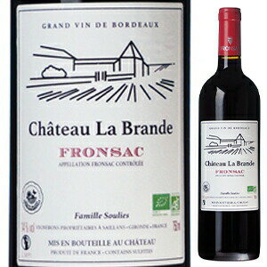 【6本〜送料無料】シャトー ラ ブランド ルージュ トラディション メルロ 2019 赤ワイン フランス 750ml メルロー ボルドー(4)