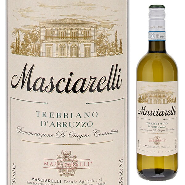 Linea Classica Trebbiano d’Abruzzo Masciarelliマシャレッリ （詳細はこちら）色は、少し緑がかった麦わら色。りんごやアプリコット、アイリスのような香り。そして、フルーティな味わいが広がります。8〜9度に冷やして、シーフードサラダや簡単な魚料理と一緒に飲むとベスト！！こちらも毎年コスパを評価されているワインです！750mlトレッビアーノイタリア・アブルッツォトレッビアーノ ダブルッツォDOC白他モールと在庫を共有しているため、在庫更新のタイミングにより、在庫切れの場合やむをえずキャンセルさせていただく場合もございますのでご了承ください。株式会社オーデックス・ジャパン優しい爽やかな香りとフルーティな味わい！アブルッツォの名門「マシャレッリ」が造るコストパフォーマンス抜群のトレッビアーノダブルッツォリネア クラシカ トレッビアーノ ダブルッツォ マシャレッリLinea Classica Trebbiano d’Abruzzo Masciarelli商品情報優しい爽やかな香りとフルーティーで程よいボリューム感アブルッツォを代表する造り手マシャレッリのベーシックラインのトレッビアーノ。ヴィッラジェンマやマリナツヴェティッチなど、世界的にも評価の高い偉大なワインだけでなく、多くの人に自分たちのワインを身近に飲んでもらいたい、という思いがものの見事に表現されたコストパフォーマンス抜群の1本です。優しい爽やかな香りとフルーティーで程よいボリューム感。『ガンベロロッソ』が発行するコストパフォーマンスワインの集大成ガイドブック『ベーレベーネローコスト』でもコストパフォーマンス賞を何度も獲得している実力をぜひお楽しみください。フレッシュ＆フルーティで飲み心地抜群のトレッビアーノ2023年9月にマリナ ツヴェティッチさんにお話を聞きました。「クラシックラインのトレッビアーノです。日本で食べたラーメンや串揚げなどにも合わせられる汎用性の高い白ワインです。アーモンドに風味があって、シンプルに楽しめる美味しさがありますね」ファーストヴィンテージは1981年で年産15万本でマシャレッリを代表するトレッビアーノです。標高250〜400メートルにある異なるエリアのトレッビアーノをブレンドしています。例年9月の後半に収穫を行います。収穫されたブドウはソフトプレス後、ステンレスタンクにて低温醗酵されます。生産者情報マシャレッリ Masciarelli1981年アブルッツォ州サンマルティーノで創業マシャレッリは、ジャンニ マシャレッリが、祖父ジョヴァンニから受け継いだアブルッツォ州サンマルティーノの土地で1981年に設立したワイナリーです。最初のワインを造り始めたのが1981年。このサンマルティーノにある畑は祖父が植えた樹齢50年以上のトレッビアーノや、フラッグシップのヴィッラジェンマの単一畑もあり、マシャレッリにとって非常に重要な土地となっています。祖父から受け継いだトレッビアーノが植えられた2.5ヘクタールの畑から始まったマシャレッリは、今では約400ヘクタールにもひろがり、年間生産本数は220万本となっています。そのすべてを自己所有のブドウで造っています。デイリーに楽しめるベーシックライン、上級キュヴェの「マリナツヴェティッチ」シリーズ、そしてトップキュヴェの「ヴィッラジェンマ」のどれもが高い評価を受け、イタリア国内外で支持されています。ジャンニは別事業として2004年にペルティーネ伯爵の持ち物であったセミヴィコリ城を購入。文化的活動やワインを広める教育にも貢献したいという彼の意志があったと言います。妻マリナに引き継がれるジャンニの強い意志残念ながらジャンニは2008年に52歳の若さで亡くなりましたが、彼の遺志を妻のマリナ ツヴェティッチさんが受け継ぎ、ジャンニがいた頃と同じスタッフが醸造所と熟成庫を管理し、世間の向かい風をものともせず突き進んできたジャンニの強い意志や独創性に富むダイナミックな精神と共にマシャレッリはさらなる発展へ進んでいます。山があり、海がある。日中の強い日差しと昼夜の寒暖差。場所によって異なるテロワールを持つアブルッツォアブルッツォ州はイタリアのほぼ中心に位置し、州の中央には雄大な山脈が走り、約200キロの海岸線に面した、「まさに山あり、海あり」の自然の宝庫。そのため、温暖に思われがちな気候ながらも冬は積雪があり、アドリア海を臨みながらスキーも出来る程。日中の強い日差しと昼夜の寒暖差がアブルッツォ州の特徴で、この独特の気候がワインの香りに華やかさを、そしてしっかりとした酸をもたらし、長期熟成を可能にする偉大なブドウへとつながっていきます。ブルゴーニュ「クリュ」の概念と類似するキャラクターの異なるワイン造りマシャレッリは、このアブルッツォの4つの県すべてに畑を所有しているのが大きな特徴。全ての県の中からブドウ栽培に最適な土地を調査して購入しては研究を重ね、その土壌風土を最も活かせる醸造方法を選び、ワイン造りを行っています。同じモンテプルチアーノ種からでも全くキャラクターの異なるワインを造るという考え方はブルゴーニュの「クリュ」の概念と似ています。生産量が重視だったアブルッツォのワインに、高品質ワインへいちはやく取り組む現在でこそ、白ワインの醸造にもバリック(小樽)を使うのは珍しくありませんが、マシャレッリは1990年代にトレッビアーノにもバリックを採用。それまで、トレッビアーノダブルッツォは早飲みワインとして知られていたので、このマシャレッリの挑戦に世間を驚かせました。それが、ジャンニの妻マリナツヴェティッチの名前を冠した「トレッビアーノ ダブルッツォ マリナ ツヴェティッチ」。『ガンベロロッソ』『ドゥエミラヴィーニ』などのイタリアワインガイドで最高賞を何度も獲得する、マシャレッリを代表する白ワインです。「人」、「テロワール」、「ブドウ」の3つの完璧なバランスが生む最高のワイン「ヴィッラ ジェンマ」フラッグシップのヴィッラジェンマは、ジャンニが祖父から受け継いだサンマルティーノにある単一畑。1haあたり1万本という高密度に植えたモンテプルチアーノから、驚異的で圧倒的な濃密さを持つ偉大なワインが生まれます。「人」、「テロワール」、「ブドウ」という、ワイン造りの基本となる3つの要素が完璧なバランスとなって造り出すヴィッラ ジェンマはモンテプルチアーノダブルッツォの最高峰と言っても過言ではありません。これまでに13回もトレビッキエリを受賞（2012年現在）。「イタリアを変えた50本」にも堂々と選ばれている、まさにイタリアを代表する赤ワインです。ワインは良いか悪いかではない、好きか嫌いかが重要。ワインを売るのではなく、「感動」を売っているマシャレッリのポリシーは「ワインも歌う」。大切なことはワインを飲んで何を感じるか。良いとか悪いとかではなく、好きか嫌いか。それは絵画などの芸術と同じ。情熱を感じられるワインを造っていきたいし、造り続けていく、というのがマシャレッリのポリシーです。●マシャレッリの突撃インタビュー(2023年9月28日)　一代で畑を300haまで拡大させたアブルッツォの開拓者！全4県60区画の畑で世界トップレベルの土着品種＆国際品種を造り出す「マシャレッリ」突撃インタビューはこちら＞＞●マシャレッリの突撃インタビュー(2022年9月29日)　1981年、ジャンニ マシャレッリ氏により創業！祖父から譲り受けた2haの「ヴィッラジェンマ」畑からアブルッツォを高品質ワイン産地へと押し上げた先駆者！多様性に富む4つの県の個性を土着品種と国際品種で見事に表現する「マシャレッリ」突撃インタビューはこちら＞＞●マシャレッリの突撃インタビュー(2018年1月19日)　モンテプルチアーノで世界レベルのワインを造り出しアブルッツォワインの歴史を変えた「マシャレッリ」突撃インタビューはこちら＞＞