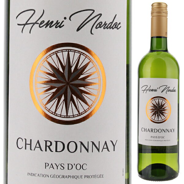 【6本〜送料無料】アンリ ノルドック シャルドネ 2024 ソーヴィニュロン 白ワイン フランス 750ml ラングドック ルーション フレッシュのサムネイル