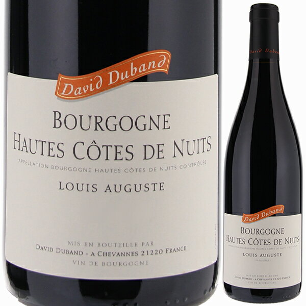 【6本〜送料無料】ブルゴーニュ オート コート ド ニュイ ルージュ ルイ オーギュスト 2022 ドメーヌ ダヴィド デュバン 赤ワイン フランス 750ml...