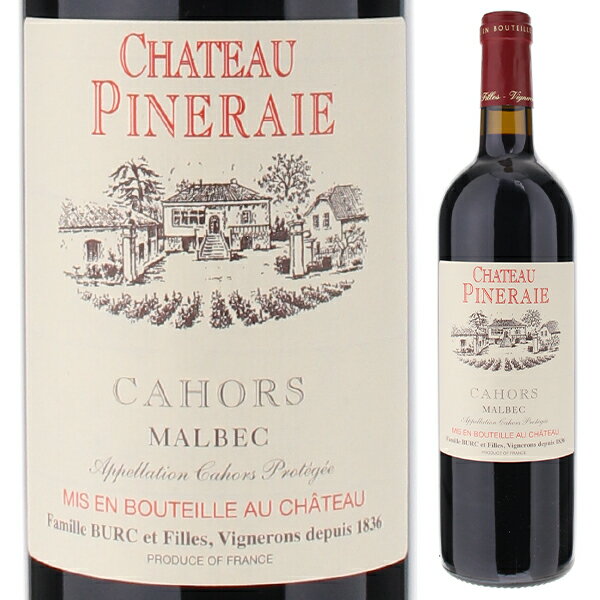 Cahors Chateau Pineraieシャトー ピネレ （詳細はこちら）深く濃い色調。香りも濃密で煮詰めたブラックベリーにビターチョコ。力強く、骨格はしっかりしており、タイトな締まりが感じられる。キメ細かなタンニンがアフターに心地よいほろ苦さを伴い、食欲をそそる。ジビエと合わせたら最高。750mlマルベック、メルローフランス・シュッド ウエスト・カオールカオールAOC赤他モールと在庫を共有しているため、在庫更新のタイミングにより、在庫切れの場合やむをえずキャンセルさせていただく場合もございますのでご了承ください。株式会社ラックコーポレーション