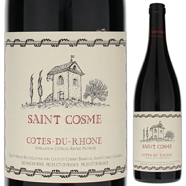 Cotes du Rhone Rouge St. Cosmeサン コム （詳細はこちら）500年の歴史を持つジゴンダスのワイナリーであり、トップ生産者のひとつ。ブラックベリーやカシスなどの黒系果実のアロマに、黒胡椒やバラのようなニュアンス。ローヌ南部のシラーならではのフレッシュな果実味と力強さが愉しめます。コストパフォーマンス抜群です。やや明るいダークチェリーレッド。熟したカシスやブルーベリーのアロマに、スミレや黒オリーヴのニュアンスが混ざる複雑な香りが広がります。タンニンは丸みを帯びており、果実味が全面に出た豊潤な味わい。伸びやかな酸味が余韻まで続き、エレガンスなスタイルです。ステーキや焼鳥と相性抜群。食事とお愉しみいただけます。750mlシラーフランス・コート デュ ローヌコート デュ ローヌAOC赤他モールと在庫を共有しているため、在庫更新のタイミングにより、在庫切れの場合やむをえずキャンセルさせていただく場合もございますのでご了承ください。エノテカ株式会社