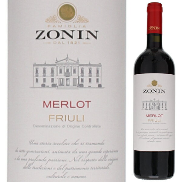 Classici Merlot Friuli Zoninゾーニン （詳細はこちら）ブドウはチェルヴィニャーノ デル フリウリ地区で育てられたメルロー100%を使用。収獲したブドウはヘタや柄を取り除き、ソフトプレスを行います。果皮をマストの中で1週間浸漬させます。これによって色やアロマ、そして味わいがワインに反映されます。ステンレスタンクで10日発酵させて一部フレンチオーク樽で7-8ヶ月熟成しています。ブラックベリーやブルベリーなどの果実のニュアンス。紅茶なやドライミートなどが香る深みのある味わい。甘みのある果実味ながら、適度にドライなメルローです。750mlメルローイタリア・フリウリ ヴェネツィア ジュリアフリウリ ヴェネツィア ジュリア赤他モールと在庫を共有しているため、在庫更新のタイミングにより、在庫切れの場合やむをえずキャンセルさせていただく場合もございますのでご了承ください。三国ワイン株式会社紅茶やドライミートが香る深みのある味わい！最優秀アマローネ獲得のゾーニンが造る、甘みのある果実味ながら、適度にドライなテイストのメルロークラシチ メルロー フリウリ ゾーニンClassici Merlot Friuli Zonin商品情報200年にわたるワイン造りの歴史を持ち、「インターナショナル ワイン チャレンジ（IWC）2018」で三冠（最優秀イタリア赤ワイン、最優秀ヴェネトワイン、最優秀アマローネ）を獲得した造り手「ゾーニン」の赤ワイン「クラシチ メルロー フリウリ」です。チェルヴィニャーノ デル フリウリ地区で育てられたブドウを使用した、甘みのある果実味ながら、適度にドライなテイストのメルローです！一部フレンチオーク樽で7-8ヶ月熟成ブドウはチェルヴィニャーノ デル フリウリ地区で育てられたメルロー100%を使用。収獲したブドウはヘタや柄を取り除き、ソフトプレスを行います。果皮をマストの中で1週間浸漬させます。これによって色やアロマ、そして味わいがワインに反映されます。ステンレスタンクで10日発酵させて一部フレンチオーク樽で7-8ヶ月熟成しています。甘みのある果実味ながら、適度にドライなメルローブラックベリーやブルベリーなどの果実のニュアンス。紅茶なやドライミートなどが香る深みのある味わい。甘みのある果実味ながら、適度にドライなメルローです。赤身肉のステーキやレバニラ炒め、適度に熟したチーズなどと相性抜群です！【受賞歴】サクラアワード2022でゴールド獲得(2018)生産者情報ゾーニン Zoninゾーニンは、1821年の創立以来200年にわたり家族経営を続けています。現在は7代目社長のドメニコ ゾーニンと2人の兄弟フランチェスコ、ミケーレが副社長として指揮をとり、北はピエモンテ州から南はシチーリア州まで7州にわたり、2,000ha、10ヵ所の個性豊かで優れたエステートを所有し、世界100ヵ国以上に出荷しています。またアメリカ（ヴァージニア州）とチリ（マイポ・ヴァレー）にもぶどう畑とワイナリーを所有してワイン造りを行なっています。もともとは小規模な農家であり、ヴェネツィアとヴェローナの間に位置するヴェネト州ガンベッラーラの丘陵エリアに根差し、ワイン造りを始めました。ワイナリーでは、それぞれのワインの個性を最大限に表現するために、ぶどう畑と醸造所を同じ所に設けるエステートスタイルにこだわることで、テロワールとぶどう品種の持つ可能性と特徴を余すことなく生かすワイン造りをしています。世界中のプロセッコの主要ブランドの中でも、すでにゾーニンのプロセッコは高く評価されていますが、近年ではスティルワインの高い品質が認められています。特にフラッグシップワインである「アマローネ・デラ・ヴァルポリチェッラ」は、International Wine Challenge 2018にて、3つトロフィーを獲得したことで、ゾーニン社は、さらに世界の注目を集めています。