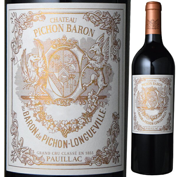 Chateau Pichon-Longueville Baron Chateau Pichon-Longueville Baronシャトー ピション ロングヴィル バロン （詳細はこちら）メドック格付け2級シャトー。70ha、作付けはCS70%M25%CF5%。ロングヴィル　ラランドと道を挟んで向かい合う位置にあります。1980年代後半所有者が代わり、ランシュ　バージュのジャン・ミッシェル・カーズ氏が栽培、醸造を監督するようになり、品質が向上しました。ラトゥールの畑に隣接していて、砂利質土壌で真南に面する素晴らしい立地。力強いワインが生み出されています。750mlカベルネ ソーヴィニョン、メルロー、カベルネ フランフランス・ボルドー・オー メドック・ポイヤックポーイヤックAOC赤他モールと在庫を共有しているため、在庫更新のタイミングにより、在庫切れの場合やむをえずキャンセルさせていただく場合もございますのでご了承ください。株式会社ヴィントナーズ