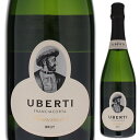 【6本～送料無料】ウベルティ フランチャコルタ ブリュット フランチェスコ 1 NV スパークリング 白ワイン イタリア 750ml 自然派