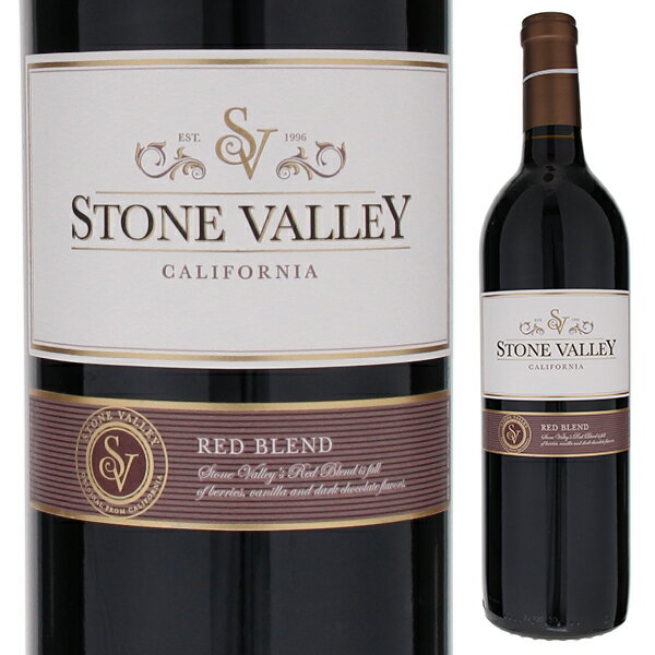Stone Valley Red Blend Ironstone Vineyardsアイアンストーン ヴィンヤーズ （詳細はこちら）豊かな果実味を持ち、ハーブやスパイスの風味が心地よいカリフォルニア産赤ワイン。丸みのあるジューシーな果実味は、ボリュームのある肉料理によく合います。濃厚濃密な1本です。750mlジンファンデル、メルロー、プティット シラーアメリカ・カリフォルニアカリフォルニア赤他モールと在庫を共有しているため、在庫更新のタイミングにより、在庫切れの場合やむをえずキャンセルさせていただく場合もございますのでご了承ください。株式会社　モトックス