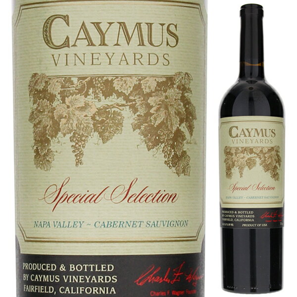 Caymus Special Selection Cabernet Sauvignon Caymus Vineyardsケイマス ヴィンヤーズ （詳細はこちら）カベルネ・ソーヴィニヨン100%1500mlカベルネ ソーヴィニョンアメリカ・カリフォルニア・ナパ ヴァレーナパ ヴァレーAVA赤他モールと在庫を共有しているため、在庫更新のタイミングにより、在庫切れの場合やむをえずキャンセルさせていただく場合もございますのでご了承ください。エノテカ株式会社