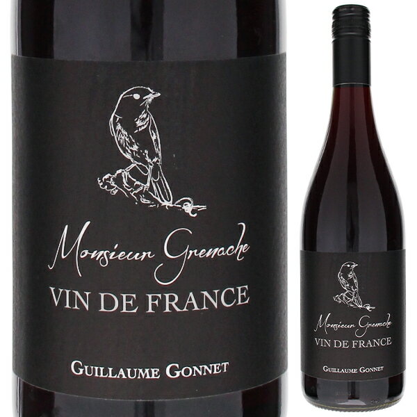 Monsieur Grenache Guillaume Gonnetギョーム ゴネ （詳細はこちら）南フランスのグルナッシュの魅力を広く伝えたい思いから生まれた、まろやかで柔らかなタンニンが特徴の赤ワインです。ブラックチェリー、イチゴジャムやカシスを思わせる果実のアロマに、チョコレートのニュアン。滑らかな口当たりに、まろやかな味わいですのワインです。750mlグルナッシュフランス・コート デュ ローヌローヌ赤他モールと在庫を共有しているため、在庫更新のタイミングにより、在庫切れの場合やむをえずキャンセルさせていただく場合もございますのでご了承ください。日本リカー株式会社