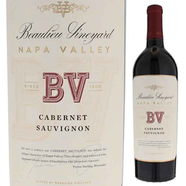 Napa Valley Cabernet Sauvignon Beaulieu Vineyardボーリュー ヴィンヤード （詳細はこちら）ブラックベリー、熟したプラムの層から始まり、モカやチョコレートのノートが続きます。タンニンは凝縮しており、エレガントなバランスとストラクチャーが口いっぱいに広がります。トーストしたオーク樽からくるシナモンやナツメグなどのスパイスのノートとベリー系の果実のアロマが全体を引き立て、風味が長く口当たりの良いフィニッシュへと導きます。若いうちに飲んでも美味しいですが、セラーでの熟成も期待できるワインです。750mlカベルネ ソーヴィニョンアメリカ・カリフォルニア・ナパナパ ヴァレーAVA赤他モールと在庫を共有しているため、在庫更新のタイミングにより、在庫切れの場合やむをえずキャンセルさせていただく場合もございますのでご了承ください。日本リカー株式会社