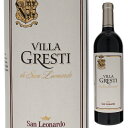 Villa Gresti Tenuta San Leonardoテヌータ サン レオナルド （詳細はこちら）濃いルビーレッド色。タバコやバニラ、カカオなどの広がりを持つ香り。口に含むと、滑らかで甘みのあるタンニンと酸の完璧なバランスが感じられます。バリックの新樽で12ヶ月以上、瓶内熟成を12ヶ月。「ヴィッラ・グレスティ」はワイナリーが所有する邸宅。グレスティは20世紀に慈善事業に貢献した、ジェンマ・デ・グレスティ＝グエリエーリ・ゴンザーガ女史から命名されています。750mlメルロー、カルメネールイタリア・トレンティーノ アルト アディジェ・ヴィニェーティ デッレ ドロミーティ赤他モールと在庫を共有しているため、在庫更新のタイミングにより、在庫切れの場合やむをえずキャンセルさせていただく場合もございますのでご了承ください。パシフィック洋行株式会社